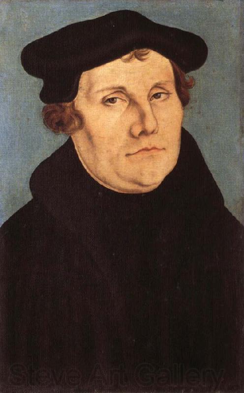 Lucas Cranach the Elder Portrait of Martin Luther Norge oil painting art